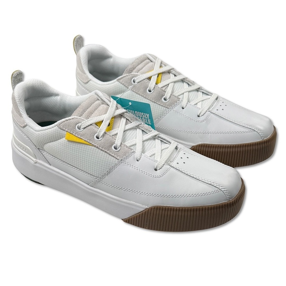 Reef Onshore Pines Golf Shoes - NEW Mens 11 White / Gum - #49934-OF